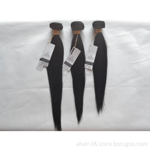Wholesale Mink Brazilian Hair Virgin Human Hair Extension Straight Hair Bundle